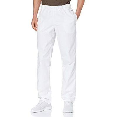 BP 1645-130-21/Ml, Unisex trousers, with elasticated waist 205,00 g/m², Pure cotton, Color white, Size Ml BP 1645-130-21/Ml, Unisex trousers, with elasticated waist 205,00 g/m², Pure cotton, Color white, Size Ml