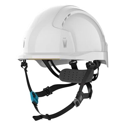 JSP EVOLITE SKYWORKER Industrial Working at Height Hard Hat Safety Helmet White Tough Lightweight ABS Shell Comfortable Wheel Ratchet Closure Adjustable Chinstrap EN 397 & EN 12492 JSP EVOLITE SKYWORKER Industrial Working at Height Hard Hat Safety Helmet White Tough Lightweight ABS Shell Comfortable Wheel Ratchet Closure Adjustable Chinstrap EN 397 & EN 12492
