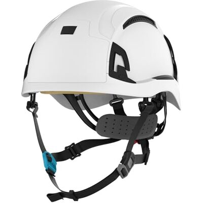 JSP EVO ALTA SKYWORKER Mountaineering-style Safety Helmet Hard Hat White Vented Wheel Ratchet All-Round High Impact Head Protection Adjustable 4-point Chinstrap EN 12492 & EN 397 JSP EVO ALTA SKYWORKER Mountaineering-style Safety Helmet Hard Hat White Vented Wheel Ratchet All-Round High Impact Head Protection Adjustable 4-point Chinstrap EN 12492 & EN 397