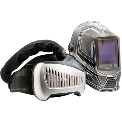GYS 028852 MATIC 5-13 G Air True Color XXL Airfed Welding Helmet with True Color Technology. GYS 028852 MATIC 5-13 G Air True Color XXL Airfed Welding Helmet with True Color Technology.
