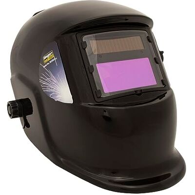 Sealey Welding Helmet Auto Darkening Shade 9-13, Silver S01001 Sealey Welding Helmet Auto Darkening Shade 9-13, Silver S01001