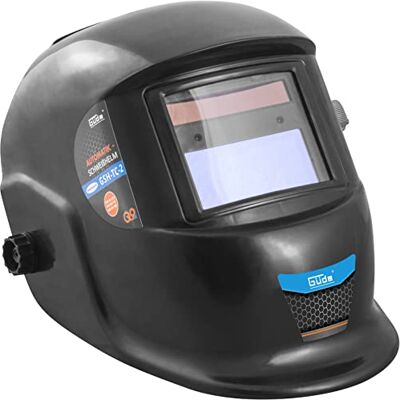 Güde 16921 Automatic Welding Helmet GSH-TC-2 (Auto Darkening Filter 100 x 48 mm, Fully Adjustable Darkening Level DIN 9-13) Güde 16921 Automatic Welding Helmet GSH-TC-2 (Auto Darkening Filter 100 x 48 mm, Fully Adjustable Darkening Level DIN 9-13)