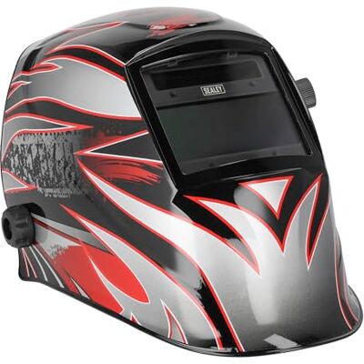 Sealey Auto Darkening Welding Helmet Shade 9-13 PWH600 Sealey Auto Darkening Welding Helmet Shade 9-13 PWH600