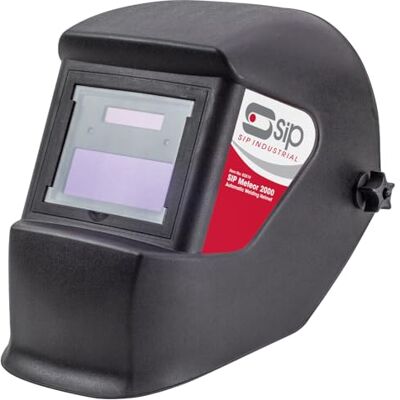 SIP METEOR 2000 Welding Helmet Auto Darkening True Colour HD Solar Powered Headshield Fixed 11 Shade SIP METEOR 2000 Welding Helmet Auto Darkening True Colour HD Solar Powered Headshield Fixed 11 Shade