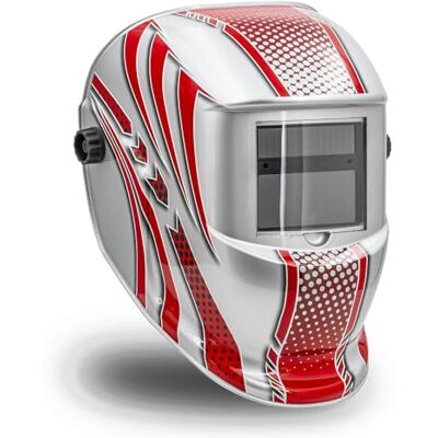 GYS 079755 Red Venus 3/9-13 True Color Welding Helmet Welding Helmet with True Color Technology, red, Fully Automatic, Headband provided. GYS 079755 Red Venus 3/9-13 True Color Welding Helmet Welding Helmet with True Color Technology, red, Fully Automatic, Headband provided.