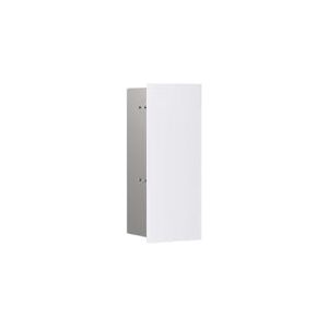 Emco Asis Pure Toilet Module with Glass Front Door Hinge Right Flush-Mounted 435 mm Alpine White Matt Emco Asis Pure Toilet Module with Glass Front Door Hinge Right Flush-Mounted 435 mm Alpine White Matt