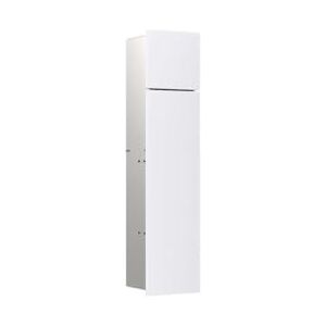 Emco Asis Pure Toilet Module with Glass Front Door Hinge Left Flush-Mounted 730 mm Alpine White Matt Emco Asis Pure Toilet Module with Glass Front Door Hinge Left Flush-Mounted 730 mm Alpine White Matt