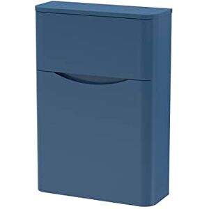 nuie SML341 Lunar Modern Bathroom Floor Standing WC Toilet Unit (Concealed Cistern and Pan Not Included), 550mm, Satin Blue nuie SML341 Lunar Modern Bathroom Floor Standing WC Toilet Unit (Concealed Cistern and Pan Not Included), 550mm, Satin Blue