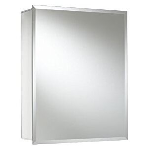 Croydex Winster Aluminium Bathroom Mirror Cabinet with Easy Hang 'N' Lock Installation, Adjustable Shelves, Double Mirrored Doors, Pre-Assembled, Fixings Included, Reversible Door Opening, 40.5x51cm Croydex Winster Aluminium Bathroom Mirror Cabinet with Easy Hang 'N' Lock Installation, Adjustable Shelves, Double Mirrored Doors, Pre-Assembled, Fixings Included, Reversible Door Opening, 40.5x51cm