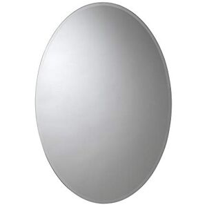 Croydex Orwell Oval Aluminium Bathroom Mirror Cabinet, Single Door Bathroom Cabinet with Mirror, Recessed/Surface Mount, easy Hang 'n' Lock Installation, Pre-Assembled, Adjustable Shelves, 78.7x53.3cm Croydex Orwell Oval Aluminium Bathroom Mirror Cabinet, Single Door Bathroom Cabinet with Mirror, Recessed/Surface Mount, easy Hang 'n' Lock Installation, Pre-Assembled, Adjustable Shelves, 78.7x53.3cm