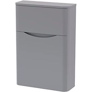 nuie SML241 Lunar Modern Bathroom Floor Standing WC Toilet Unit (Concealed Cistern and Pan Not Included), 550mm, Satin Grey nuie SML241 Lunar Modern Bathroom Floor Standing WC Toilet Unit (Concealed Cistern and Pan Not Included), 550mm, Satin Grey