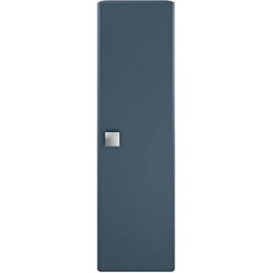 Hudson Reed SAR362 Sarenna Modern Bathroom Wall Hung 1 Soft Close Door Tall Storage Unit, 1200 x 350 x 250mm, Mineral Blue Hudson Reed SAR362 Sarenna Modern Bathroom Wall Hung 1 Soft Close Door Tall Storage Unit, 1200 x 350 x 250mm, Mineral Blue