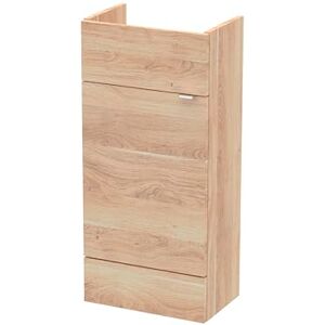 Hudson Reed OFF3003 Fusion Modern Bathroom Floor Standing 1 Soft Close Door Compact Vanity Unit, 400mm, Bleached Oak Hudson Reed OFF3003 Fusion Modern Bathroom Floor Standing 1 Soft Close Door Compact Vanity Unit, 400mm, Bleached Oak