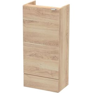 Hudson Reed OFF3083 Fusion Modern Bathroom Floor Standing 1 Soft Close Door Compact Base Unit, 400mm, Bleached Oak Hudson Reed OFF3083 Fusion Modern Bathroom Floor Standing 1 Soft Close Door Compact Base Unit, 400mm, Bleached Oak