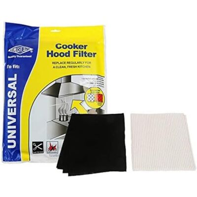Electruepart Universal Cooker Hood Grease Paper & Charcoal Filter Kit Electruepart Universal Cooker Hood Grease Paper & Charcoal Filter Kit