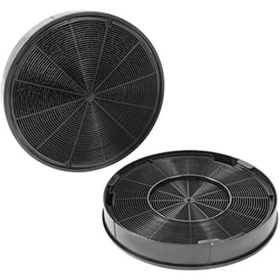 SPARES2GO - EFF62 - Charcoal - Pack 2 - Filter SPARES2GO - EFF62 - Charcoal - Pack 2 - Filter