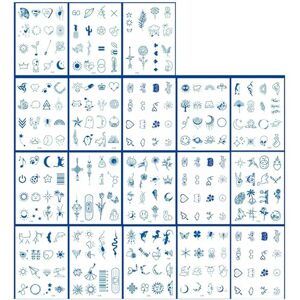 GoDdis 18 Pictures Of 300 Pictures Juice Herbal Temporary Tattoo Fake Tattoo Finger Small Pattern Cute Female Waterproof Semi-Permanent Lasting For Two Weeks GoDdis 18 Pictures Of 300 Pictures Juice Herbal Temporary Tattoo Fake Tattoo Finger Small Pattern Cute Female Waterproof Semi-Permanent Lasting For Two Weeks