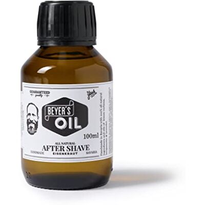 Beyer's Oil Verbena Aftershave 100 ml Handmade in Bavaria 100% Natural With Witch Hazel and Menthol Beyer's Oil Verbena Aftershave 100 ml Handmade in Bavaria 100% Natural With Witch Hazel and Menthol