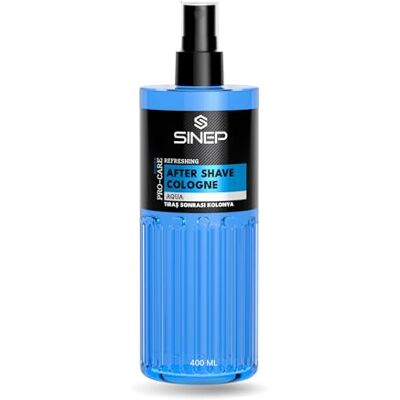 SINEP Pro-Care After Shave Cologne, Aqua, Refreshing, Blue 400 ml 13,52 fl.oz SINEP Pro-Care After Shave Cologne, Aqua, Refreshing, Blue 400 ml 13,52 fl.oz