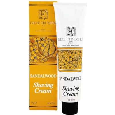 Geo F. Trumper Geo F Trumper Shave Cream Sandalwood 75gm Tube Geo F. Trumper Geo F Trumper Shave Cream Sandalwood 75gm Tube