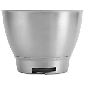 Kenwood Mixing Bowl, Stainless Steel Bowl Chef Elite Food Processor Accessories 4,6 Liter Silver Kenwood Mixing Bowl, Stainless Steel Bowl Chef Elite Food Processor Accessories 4,6 Liter Silver