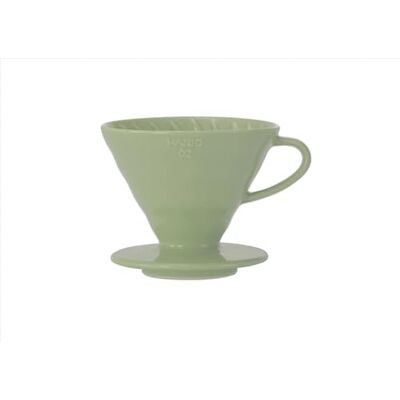 Hario Ceramic Drip V60-02 - Green - Drip Coffee Maker Hario Ceramic Drip V60-02 - Green - Drip Coffee Maker
