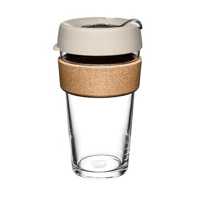 KeepCup Reusable Tempered Glass Coffee Cup Travel Mug - Travel Mug KeepCup Reusable Tempered Glass Coffee Cup Travel Mug - Travel Mug