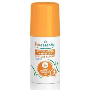 Puressentiel Muscles & Joints Roll-On 75ml – Providing Fast Relief & Naturally Soothes Muscle Pain, Back Pain Relief, Neck Pain Relief & Shoulder Aches. Acupressure Massager & Muscle Rub Puressentiel Muscles & Joints Roll-On 75ml – Providing Fast Relief & Naturally Soothes Muscle Pain, Back Pain Relief, Neck Pain Relief & Shoulder Aches. Acupressure Massager & Muscle Rub