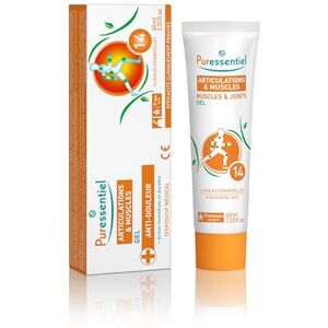 Puressentiel Muscles & Joints Gel 60ml – Providing Fast Relief & Naturally Soothes Muscle Pain, Back Pain Relief, Neck Pain Relief & Shoulder Aches 100% Natural Active Ingredients from 7 yrs + Puressentiel Muscles & Joints Gel 60ml – Providing Fast Relief & Naturally Soothes Muscle Pain, Back Pain Relief, Neck Pain Relief & Shoulder Aches 100% Natural Active Ingredients from 7 yrs +