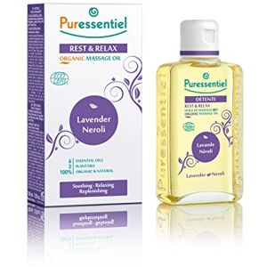 Puressentiel Rest & Relax Organic Massage Oil, 100 ml Lavender & Neroli Relaxing, Soothing Ease Everyday Tension Restore Calm & Encourage Peaceful Sleep 100% Organic Puressentiel Rest & Relax Organic Massage Oil, 100 ml Lavender & Neroli Relaxing, Soothing Ease Everyday Tension Restore Calm & Encourage Peaceful Sleep 100% Organic
