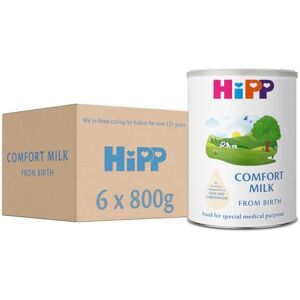 HiPP Comfort Baby Milk Powder Formula, From Birth, 800g (Pack of 6) HiPP Comfort Baby Milk Powder Formula, From Birth, 800g (Pack of 6)