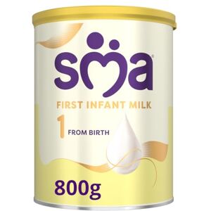 SMA Nutrition SMA First Infant Baby Milk Powder Formula , from birth , 800 g (Pack of 1) (Packaging may vary) SMA Nutrition SMA First Infant Baby Milk Powder Formula , from birth , 800 g (Pack of 1) (Packaging may vary)