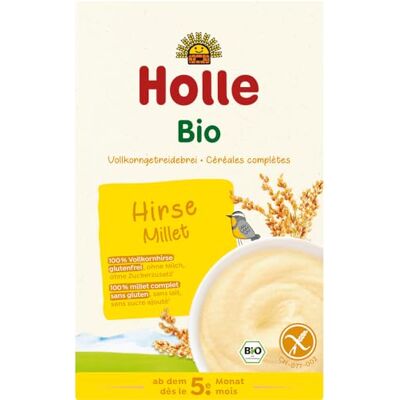 Holle Millet whole grain, dairy-free, gluten free 250g EKO Hollow Baby Food Holle Millet whole grain, dairy-free, gluten free 250g EKO Hollow Baby Food