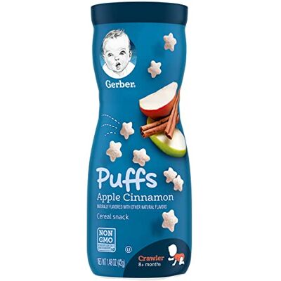 Gerber Puffs Cereal Snack (Apple Cinnamon) Gerber Puffs Cereal Snack (Apple Cinnamon)