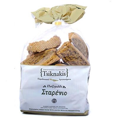 Tsiknakis Wholegrain Wheat Greek Rusks 700g Tsiknakis Wholegrain Wheat Greek Rusks 700g
