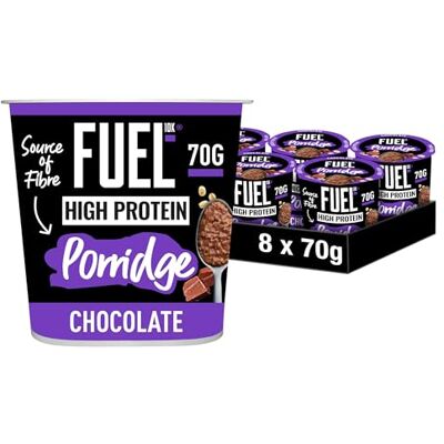 FUEL 10K Chocolate Porridge Pots 70g - Food FUEL 10K Chocolate Porridge Pots 70g - Food