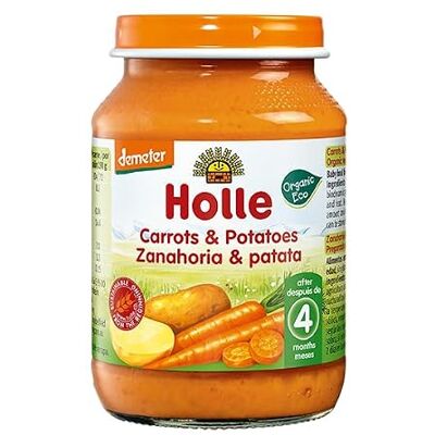 Holle Carrots & Potatoes, pack of 6 Holle Carrots & Potatoes, pack of 6
