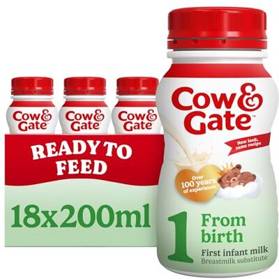 Cow & Gate - 1 First Infant - 200 ml - Infant Formula Cow & Gate - 1 First Infant - 200 ml - Infant Formula