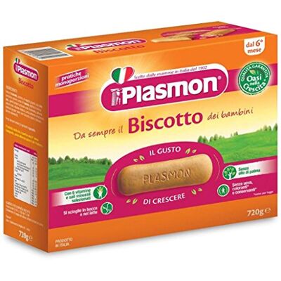 Plasmon : Biscuits, After 6 months of Age, 720g / 25,3 oz Plasmon : Biscuits, After 6 months of Age, 720g / 25,3 oz