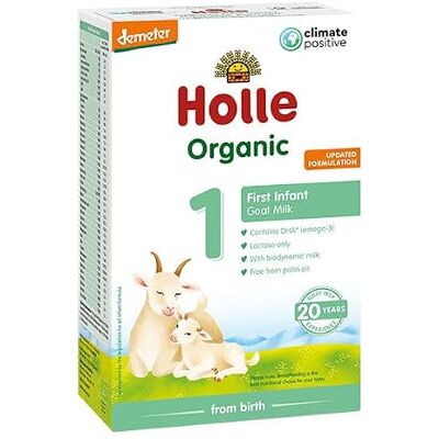 Holle Organic Infant Goat Milk Formula 1, pack of 5 Holle Organic Infant Goat Milk Formula 1, pack of 5