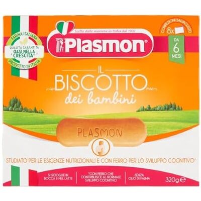 Plasmon Classic Biscuit, 6 Months, 320 g Plasmon Classic Biscuit, 6 Months, 320 g