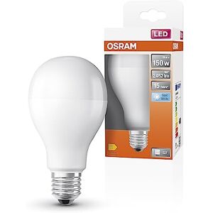 OSRAM Led Star Classic A150 Led Lamp for E27 Socket, Pear Shape, Fr, 2452 Lumens, Cold White (4000K), Replacement for Conventional 150W Light Bulbs, Not Dimmable, 6-Pack OSRAM Led Star Classic A150 Led Lamp for E27 Socket, Pear Shape, Fr, 2452 Lumens, Cold White (4000K), Replacement for Conventional 150W Light Bulbs, Not Dimmable, 6-Pack