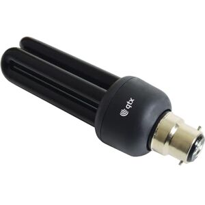 QTX 20W Black Light UV Energy Saving Bulb B22 Bayonet Fitting Wavelength 365nm UV Party Light for Home, Decorations & Effects Reliable Indoor Use Lamp QTX 20W Black Light UV Energy Saving Bulb B22 Bayonet Fitting Wavelength 365nm UV Party Light for Home, Decorations & Effects Reliable Indoor Use Lamp