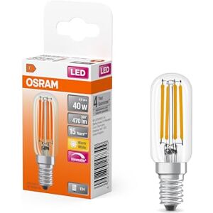 OSRAM LED Special LED Light Bulb Teardrop Clear Multicolour 4.8W 470lm 2700K for Warm White Light E14 Base 25mm Diameter EEK F Dimmable Pack of 6 OSRAM LED Special LED Light Bulb Teardrop Clear Multicolour 4.8W 470lm 2700K for Warm White Light E14 Base 25mm Diameter EEK F Dimmable Pack of 6