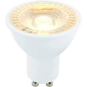 Saxby Lighting GU10 LED Bulbs, Warm White 3000K, 50W Halogen Lamp Equivalent, 6W 420 Lumens, 38 Degree Beam Angle, Long-Life 25,000 Hours - Pack of 10