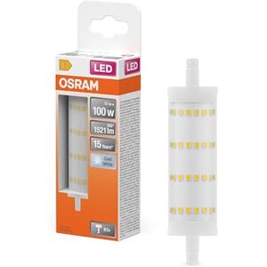OSRAM LED Line LED lamp with R7s-Retrofit-Sockel, 13 W/1521 lm, Klar, kaltweißes Licht mit 4000 K, Nicht-dimmbar. IP20, bleifreies Glass, 28 mm DM,6-Pack OSRAM LED Line LED lamp with R7s-Retrofit-Sockel, 13 W/1521 lm, Klar, kaltweißes Licht mit 4000 K, Nicht-dimmbar. IP20, bleifreies Glass, 28 mm DM,6-Pack
