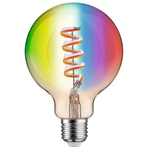Paulmann 29160 Filament 230V Smart Home Zigbee LED Globe G95 E27 470lm 6.3W RGBW+ dimmable Gold lamp Paulmann 29160 Filament 230V Smart Home Zigbee LED Globe G95 E27 470lm 6.3W RGBW+ dimmable Gold lamp