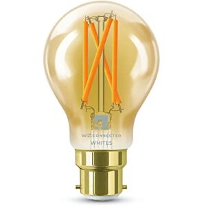 4lite Smart A60 B22 Amber Filament LED Bulb (7W) Dimmable 640Lm 2000-5000K Tuneable White, Wi-Fi/Bluetooth Controlled with Bayonet Fitting 4l1/8045 4lite Smart A60 B22 Amber Filament LED Bulb (7W) Dimmable 640Lm 2000-5000K Tuneable White, Wi-Fi/Bluetooth Controlled with Bayonet Fitting 4l1/8045