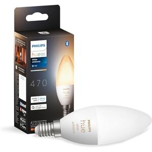 Philips Hue White Ambiance Smart Light Bulb - E14 Small Edison Screw Philips Hue White Ambiance Smart Light Bulb - E14 Small Edison Screw