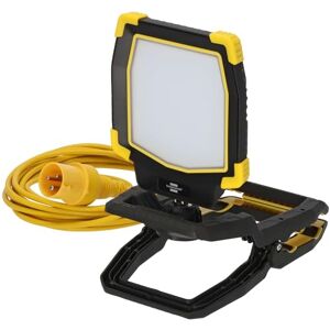Brennenstuhl Mobile LED Work Light CL 4003 M/Clampable Spotlight 40W with Clamping Device (Construction Spotlight with Tilt Angle, 4000lm, IP54, Engineered in Germany Brennenstuhl Mobile LED Work Light CL 4003 M/Clampable Spotlight 40W with Clamping Device (Construction Spotlight with Tilt Angle, 4000lm, IP54, Engineered in Germany